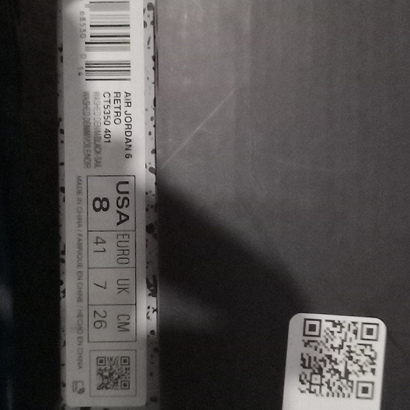 Air Jordan size 8 Retros - Picture 6 of 8